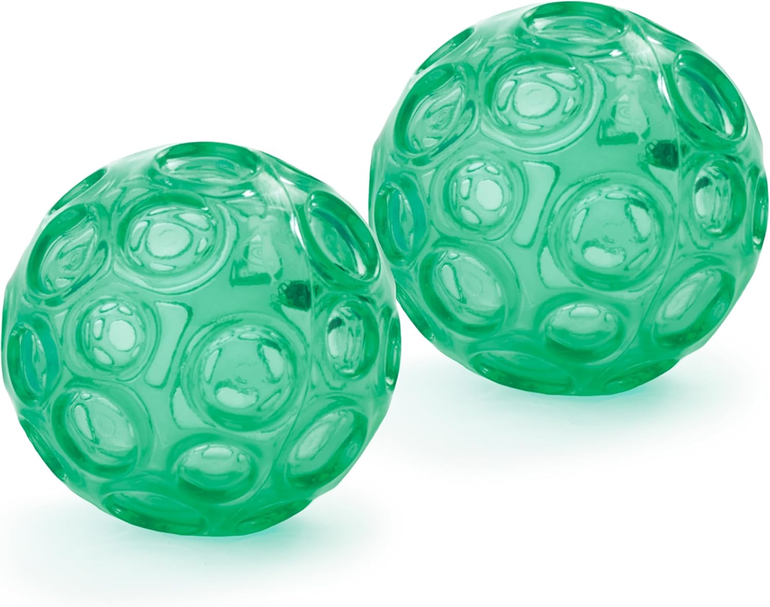 Franklin Method Textured Ball Set 2 Inflatable Massage Balls for Self Massage & Muscle Recovery | DISCOM SOLUTIONS