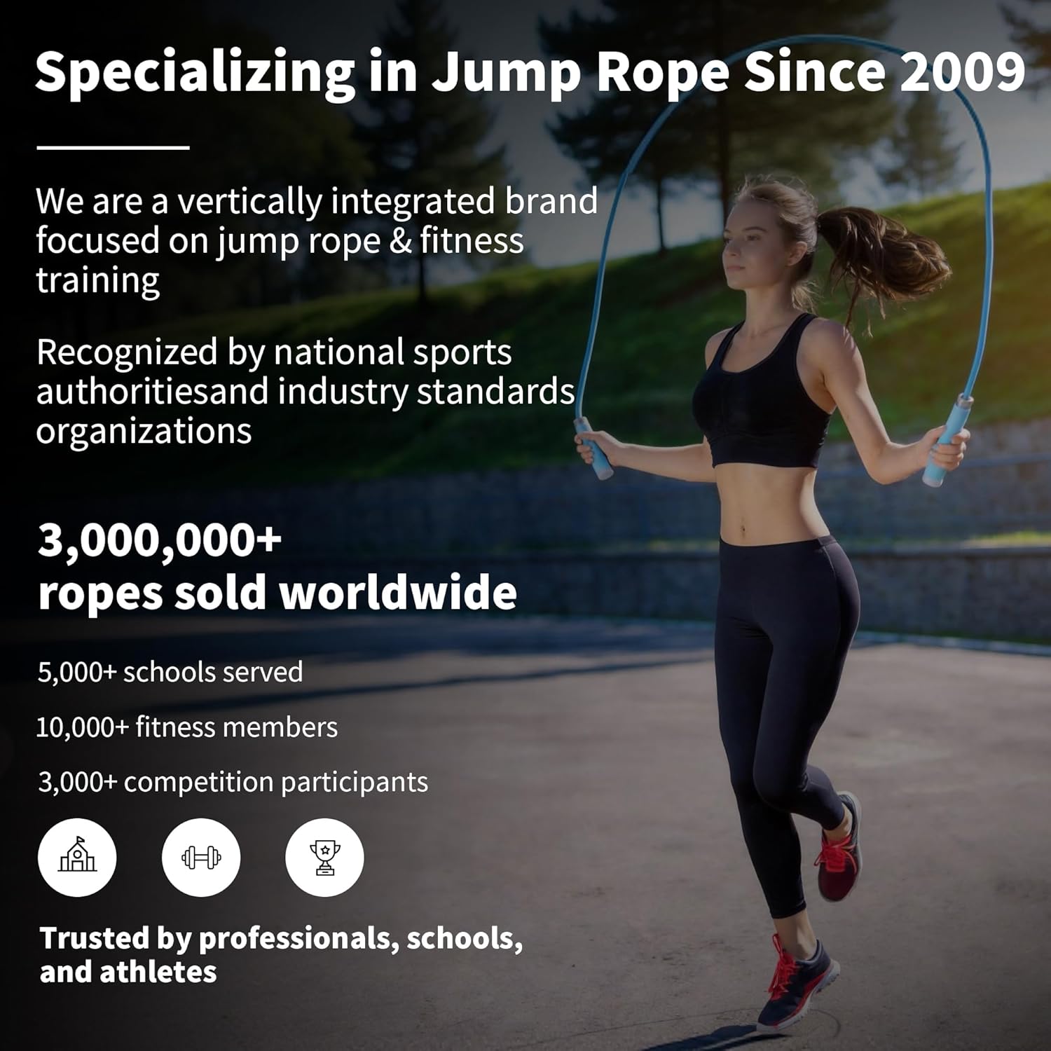 7MM PVC Jump Rope with Ball Bearings – Adjustable Speed Rope for Cardio, Fat Burning & Fitness Training
