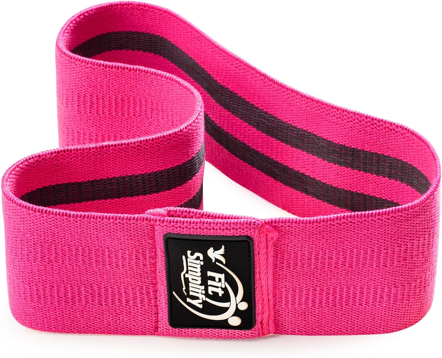 Non-Slip Fabric Resistance Hip Bands Set of 3 – Glute and Leg Workout Bands for Fitness Training